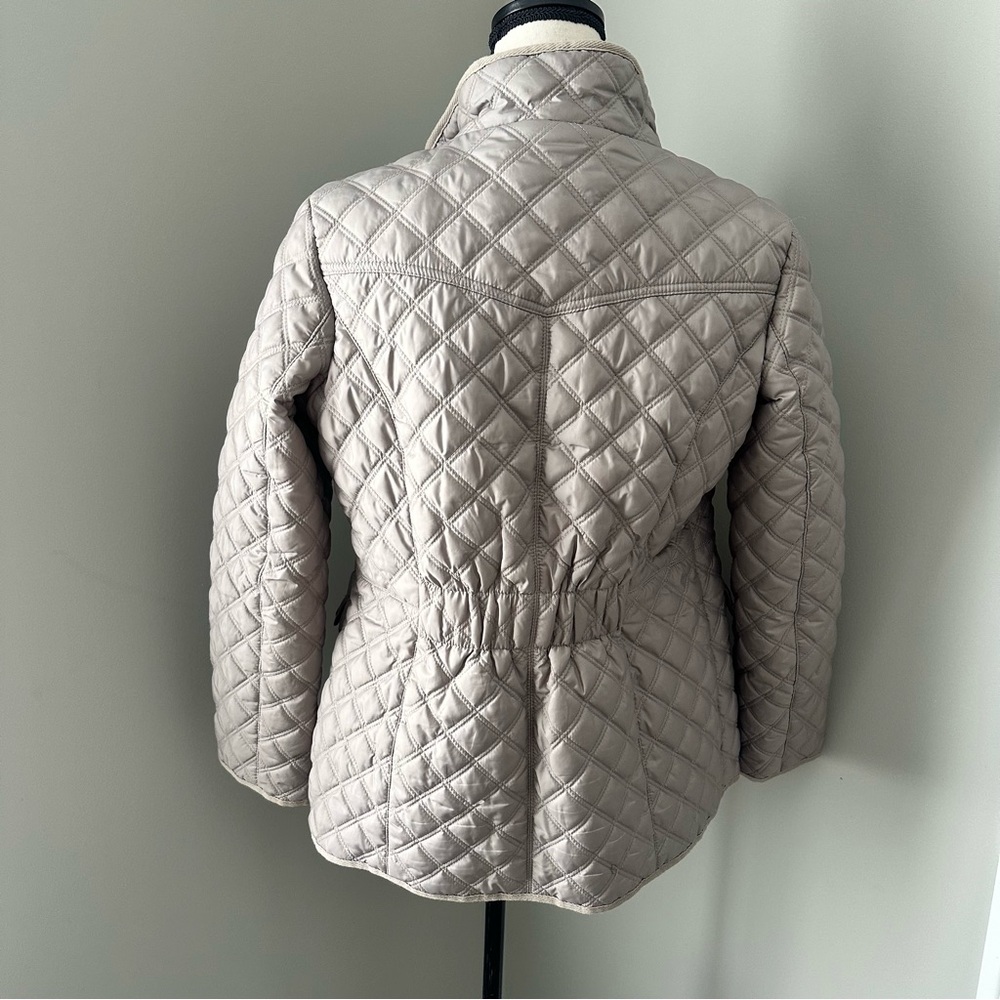 Lucky Brand Women’s Quilted Jacket Coat With Fleece - Picture 3 of 6